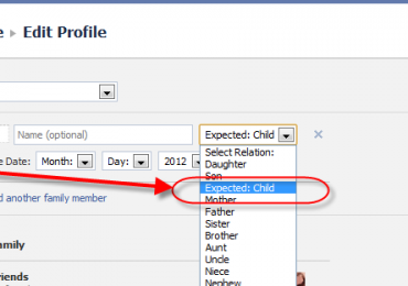 Facebook Feature: You Can Now Add Your (Soon To Be Born) Baby On Facebook
