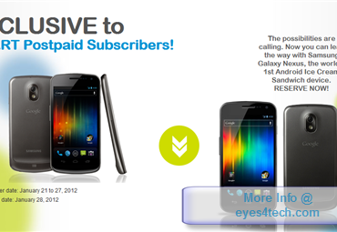 SMART Now Offers Pre-Order Of Samsung Galaxy Nexus For Post Paid Plans