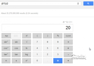 Meet The New Face Of Google Calculator