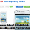 Samsung Galaxy S III Mini Officially Released Accepting Pre-Orders Now