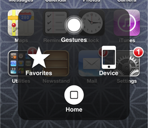 How To Enable Assistive Touch for iPhone 4S, iPod Touch, iPad