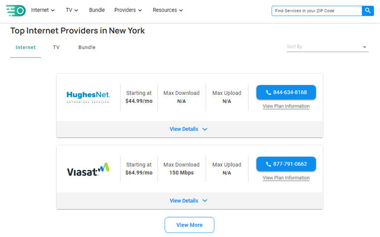 Top Internet Providers in New York