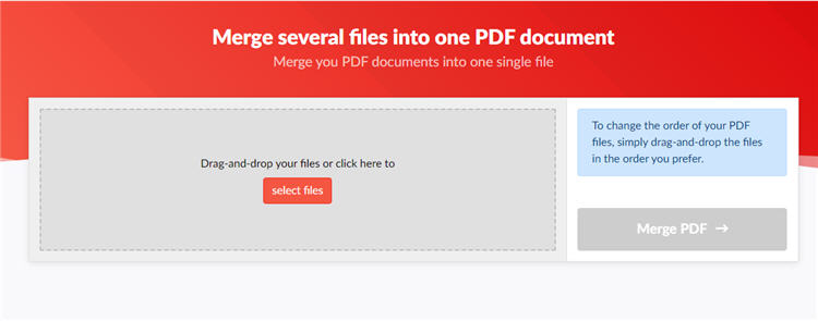 1PDF.io - Merge PDF