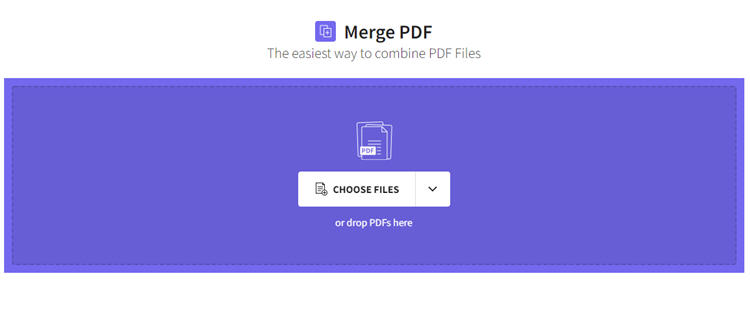 Small PDF - Merge PDF - Combine PDF files online for free