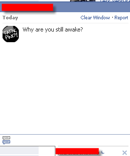 Facebook chat clear history