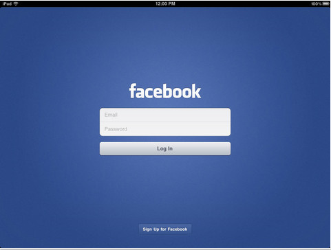 Facebook For iPad