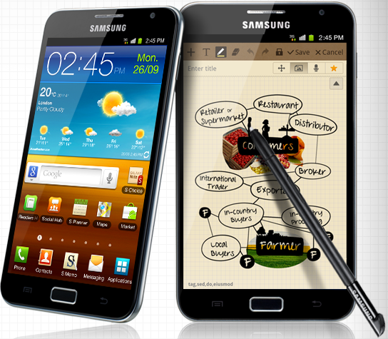 Samsung Galaxy Note Features