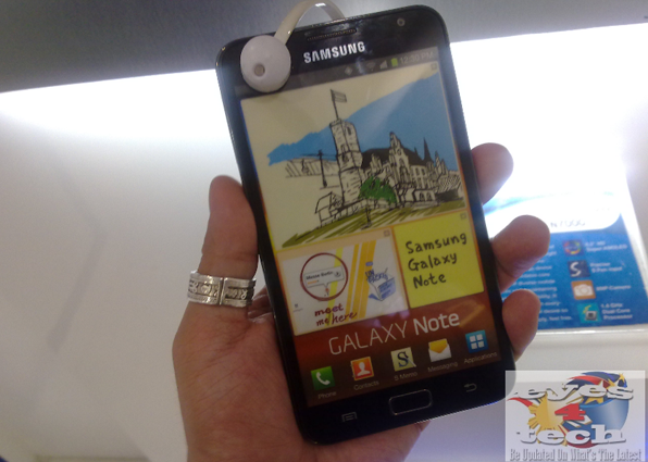 Samsung Galaxy Note Hands-on