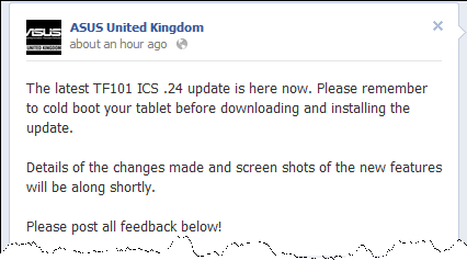 ASUS UK TF101.24 ICS update