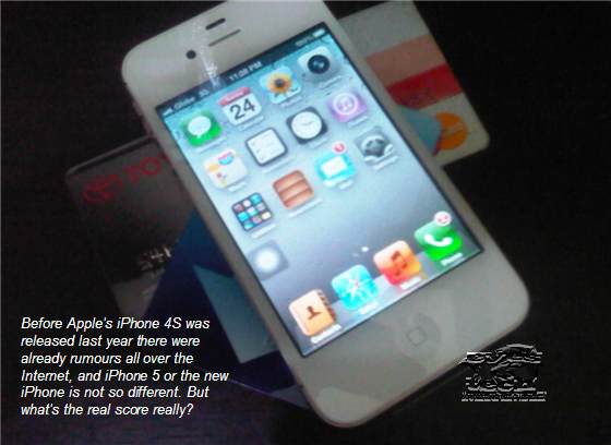 This is iPhone 4S so what will be the new features of iPhone 5
