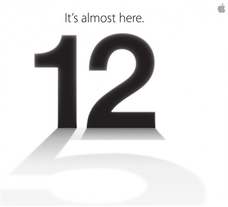 Apple iPhone 5 September 12