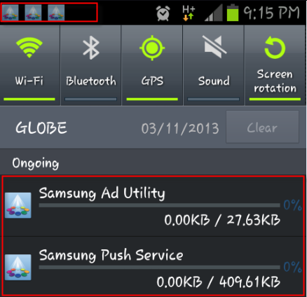Removing Samsung Push Service and Samsung Ad Utility