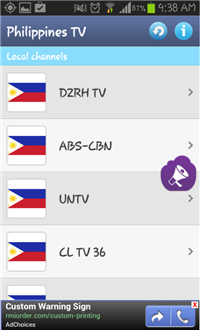Philippines TV - Channels