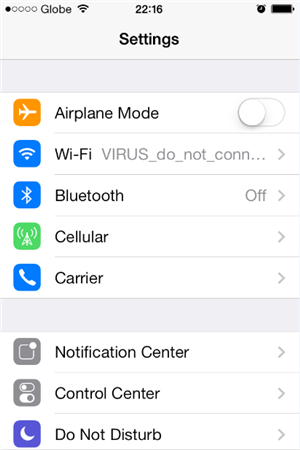 How To Turn Off Cellular Data on iPhone 4s - Tap Cellular
